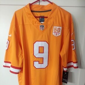Emeka Egbuka Tampa Bay Bucs New Stitched Creamsicle Jersey.